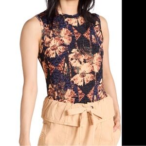 Ulla Johnson Ines Sleeveless Top in Lupine M